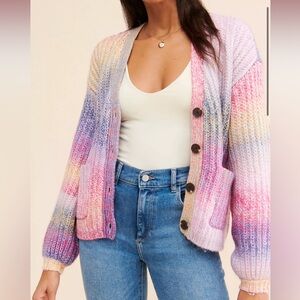 Beautiful shades of pastel in a striped pattern.